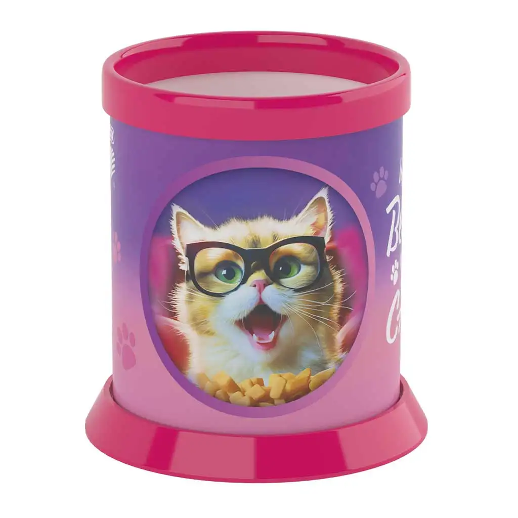 imagen de ICO: Soporte para utensilios de escritura con gato 1