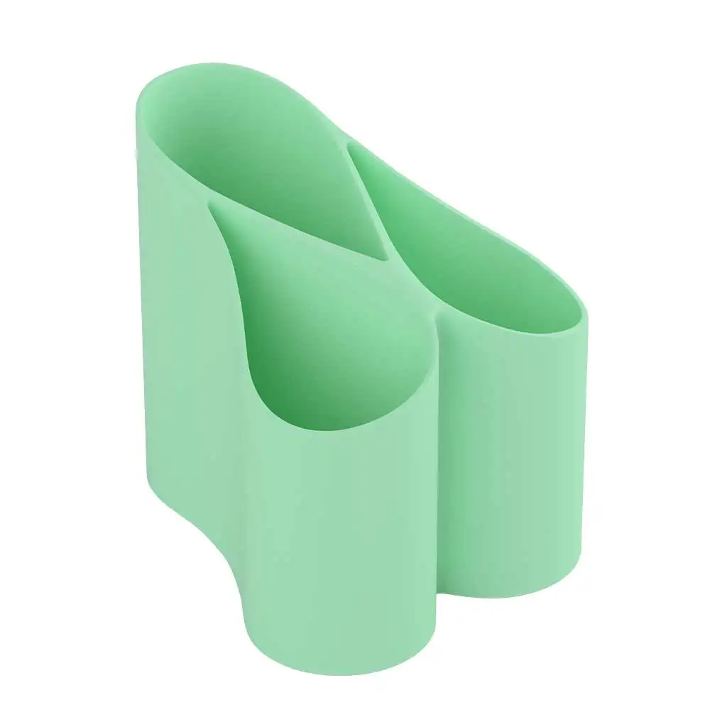 imagen de ICO: Soporte para utensilios de escritura en color verde pastel 1