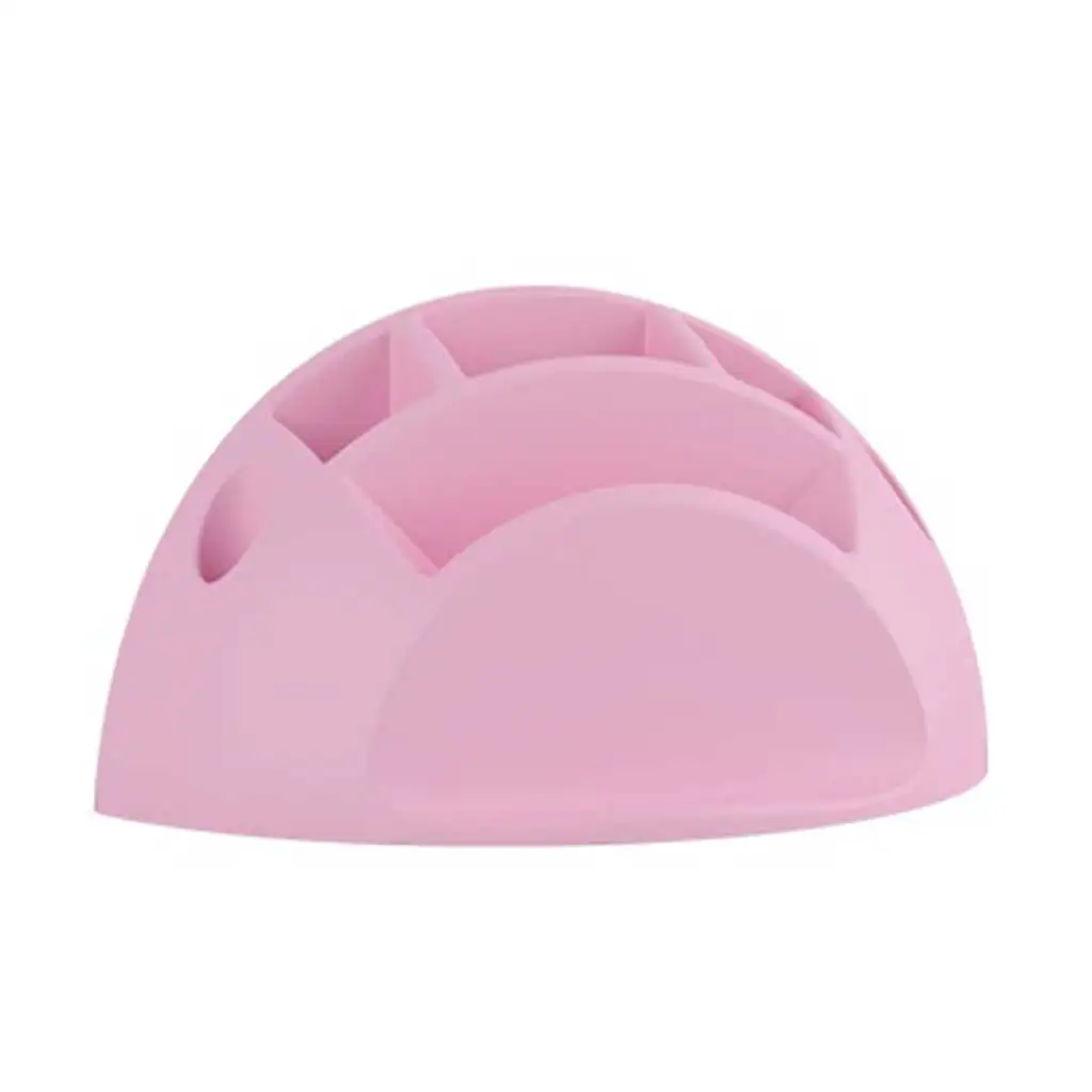 imagen de ICO: Soporte para utensilios de escritura inteligente en color rosa pastel 1