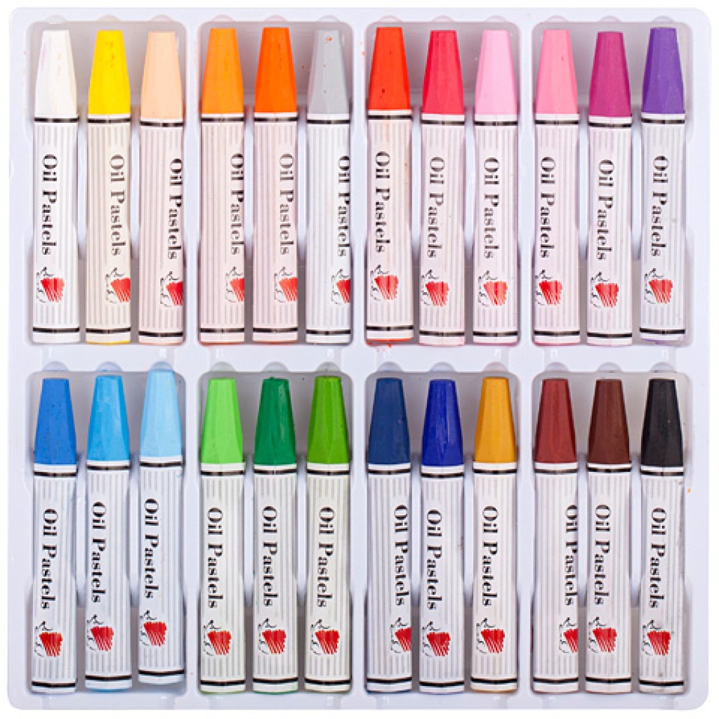 imagen de ICO: SÜNI Crayones de aceite 24 unidades 2