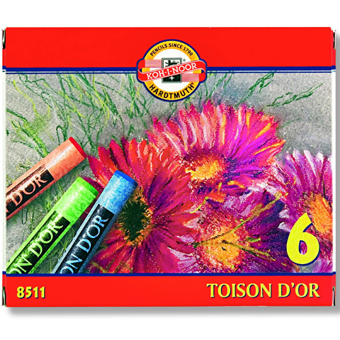 imagen de ICO: Toison de crayones 6db Koh-I-Noor 1