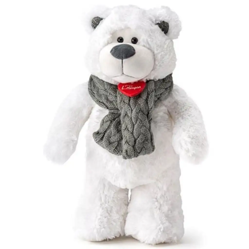 imagen de Icy Teddy oso de peluche blanco 38cm - Lumpin 1