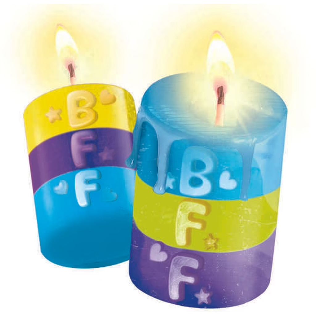 imagen de ¡Idea! BFF Mejores amigos kit creativo para hacer velas - Clementoni 2