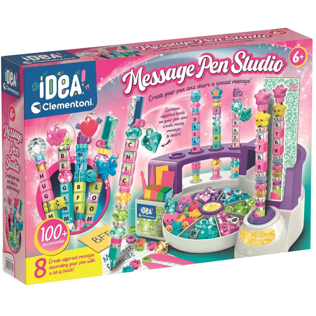 imagen de ¡Idea! Estudio de bolígrafos de mensajes juego creativo - Clementoni 1