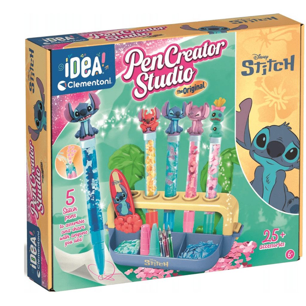imagen de ¡Idea! Laboratorio de creación de bolígrafos Disney Stitch - Clementoni 1