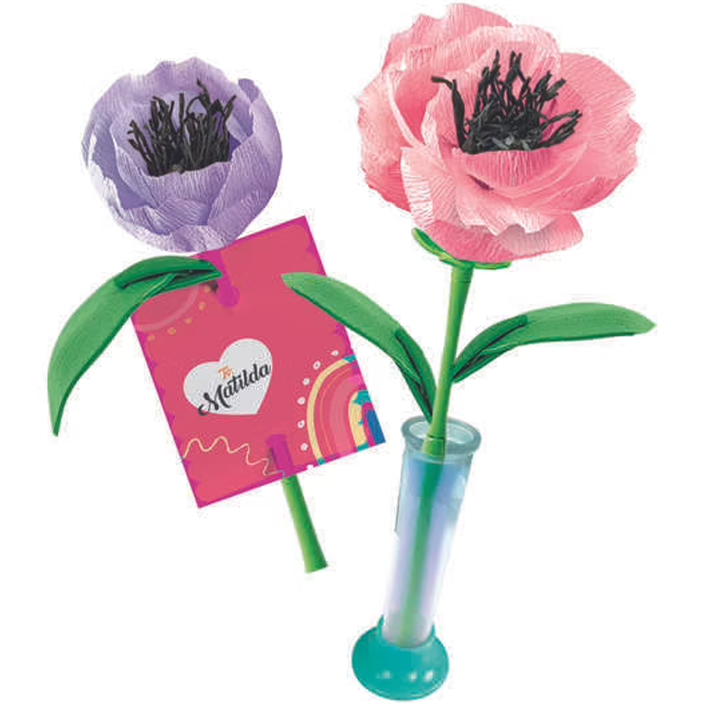 imagen de ¡Idea! Mini set de creación de flores anémona - Clementoni 2
