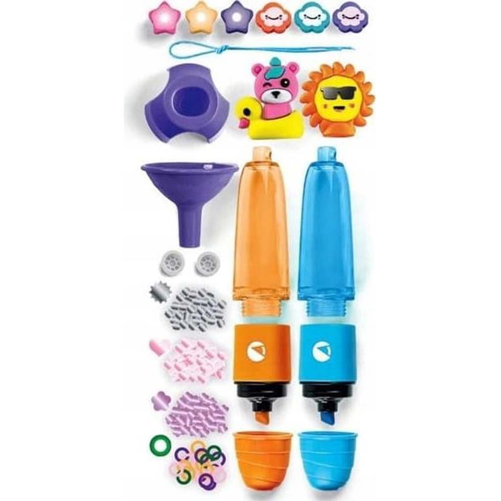 imagen de ¡Idea! Mini set de creación de resaltadores locos de verano - Clementoni 2