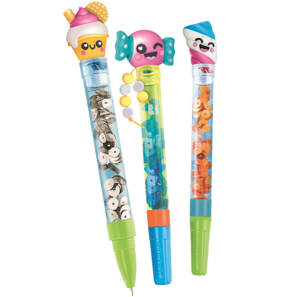 imagen de ¡Idea! Set creativo de fabricación de bolígrafos con diseño de dulces - Clementoni 2