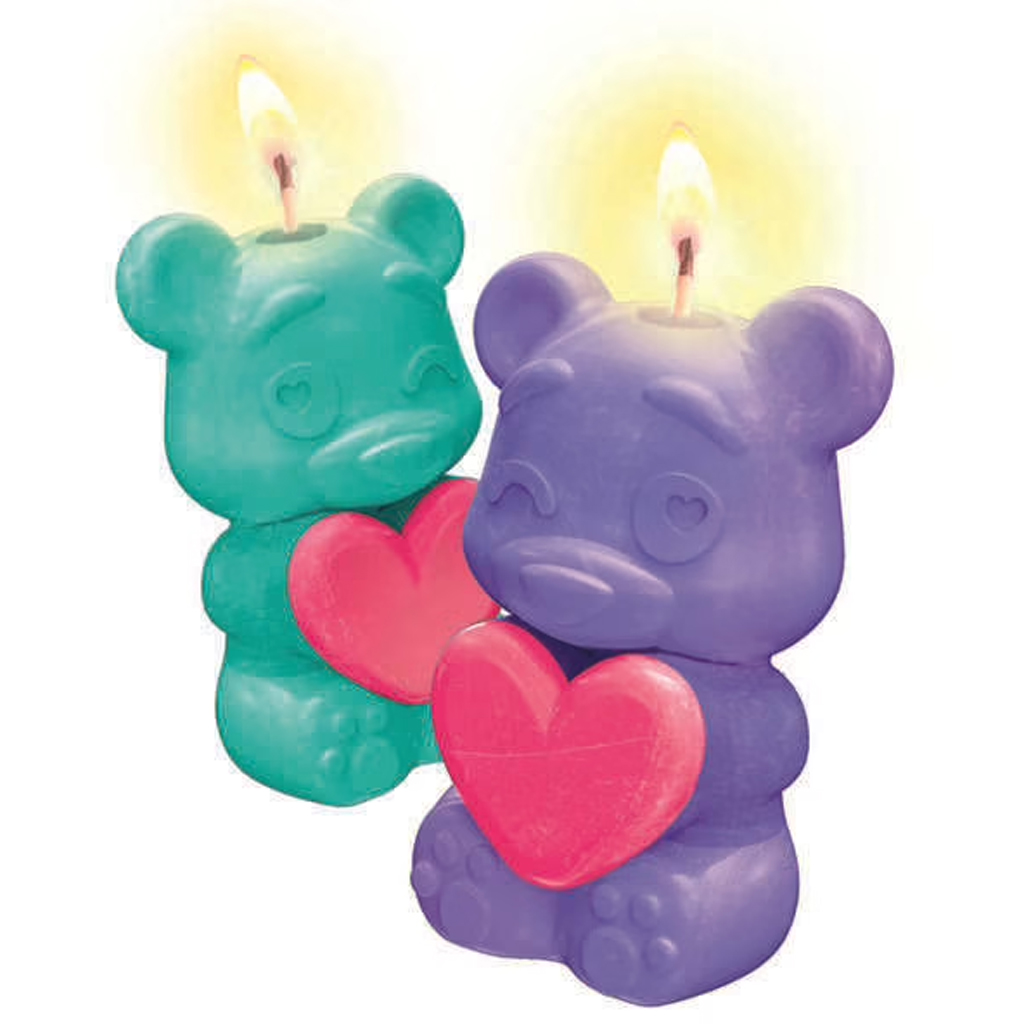 imagen de ¡Idea! Set creativo para hacer velas en forma de oso - Clementoni 2