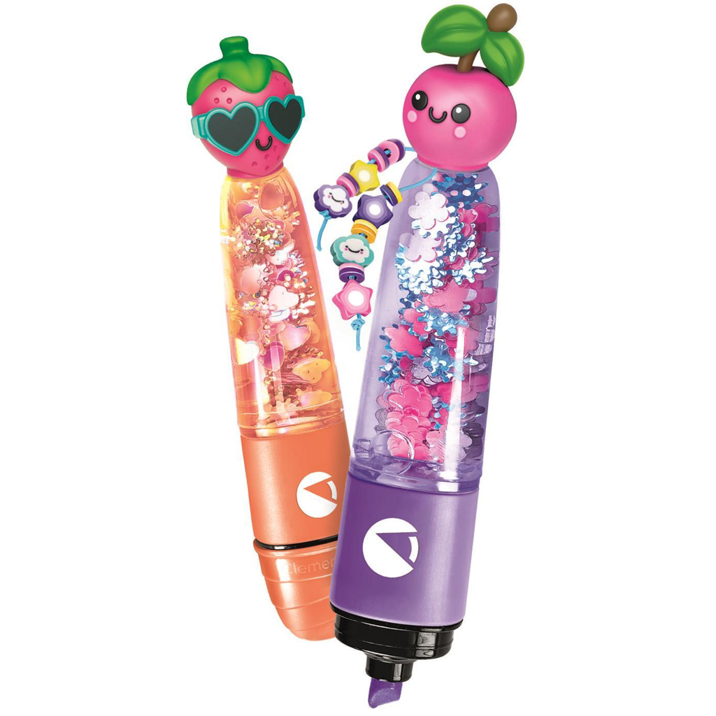 imagen de ¡Idea! Set de creación de marcadores de texto de frutas - Clementoni 2