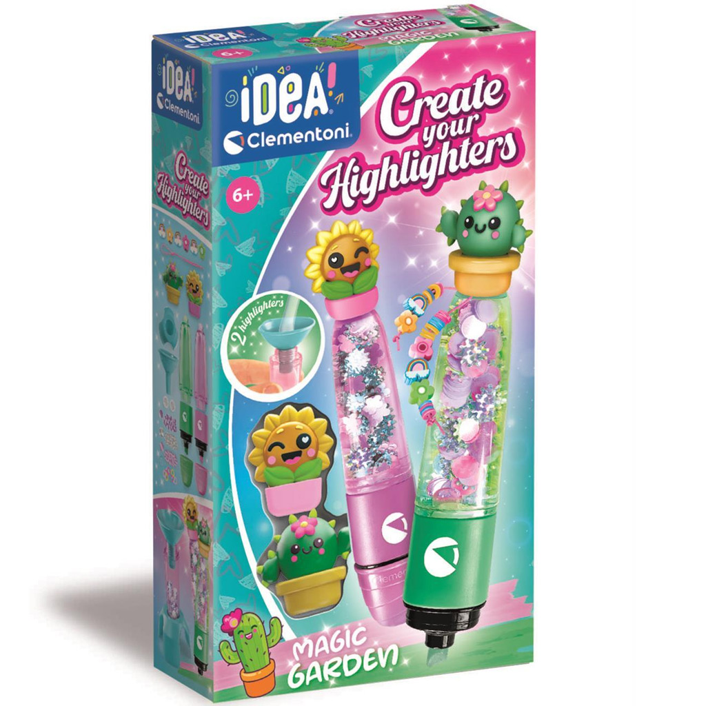 imagen de ¡Idea! Set de creación de resaltadores mágicos - Clementoni 1