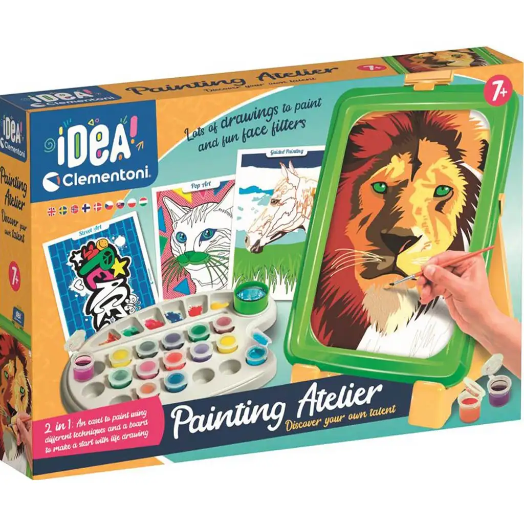 imagen de Idea Taller de Pintura creativo - Clementoni 1