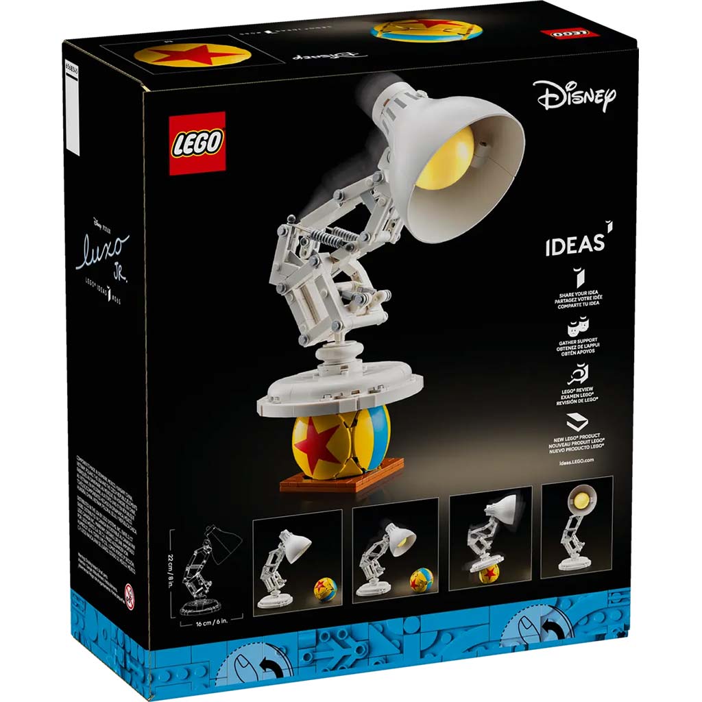 imagen de LEGO® Ideas: Disney Pixar Luxo Jr. (21357) 2
