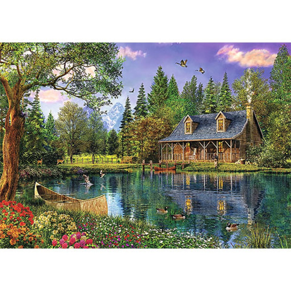 imagen de Idilio de la tarde puzzle de 4000 piezas - Trefl 2