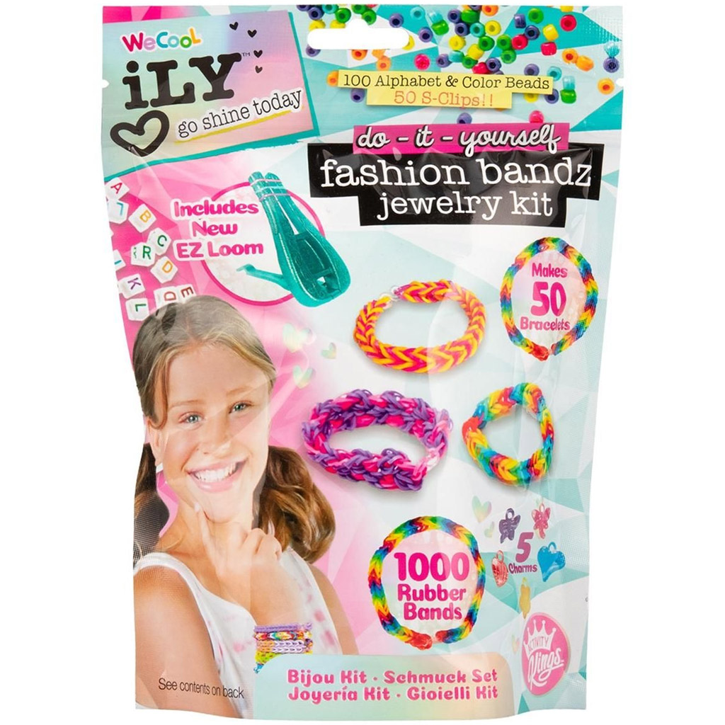 imagen de iLY Kit de fabricación de pulseras de goma en bolsa 1
