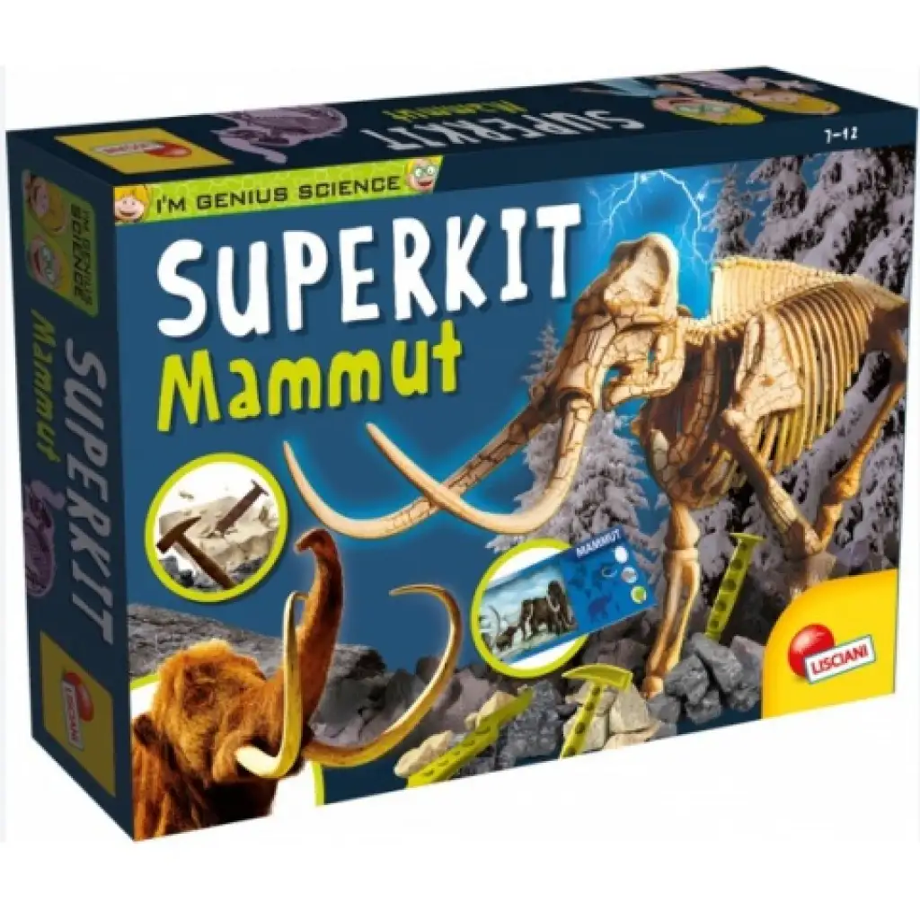 imagen de I'M Genius: Kit de excavación de mamut con herramientas 1