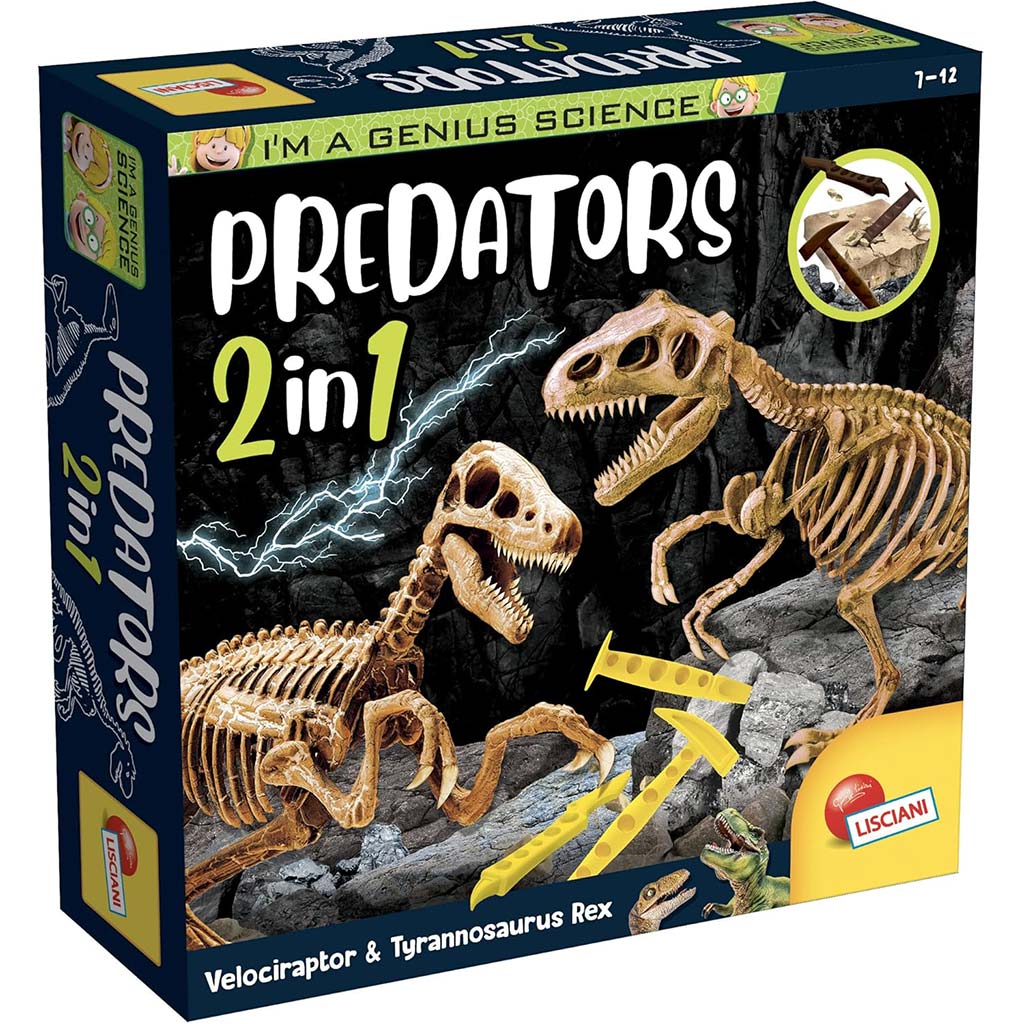 imagen de I'm Genius Predator 2 en 1 conjunto de arqueología - Lisciani 1