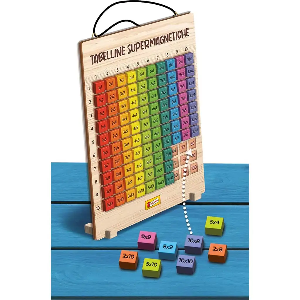 imagen de I'm Genius Tabla de multiplicar magnética - Lisciani 2
