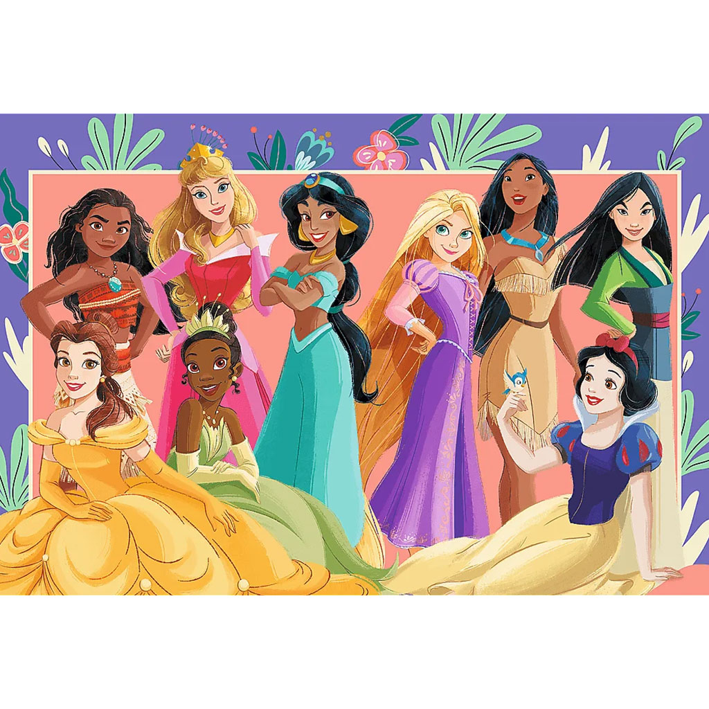 imagen de Imagen grupal de las princesas de Disney puzzle de 160 piezas - Trefl 2