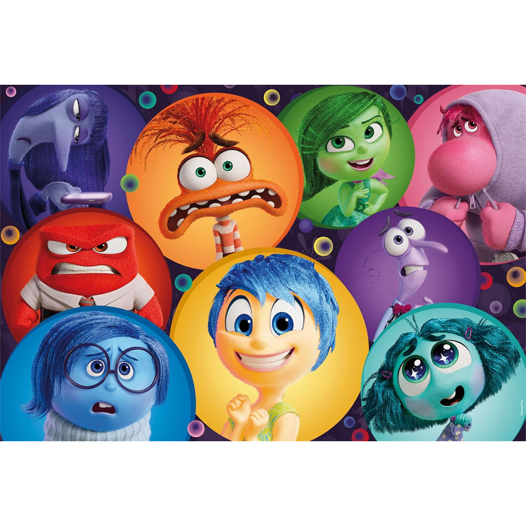 imagen de Inside Out 2 2 en 1 rompecabezas y libro para colorear de 250 piezas 50x35cm - Lisciani 2