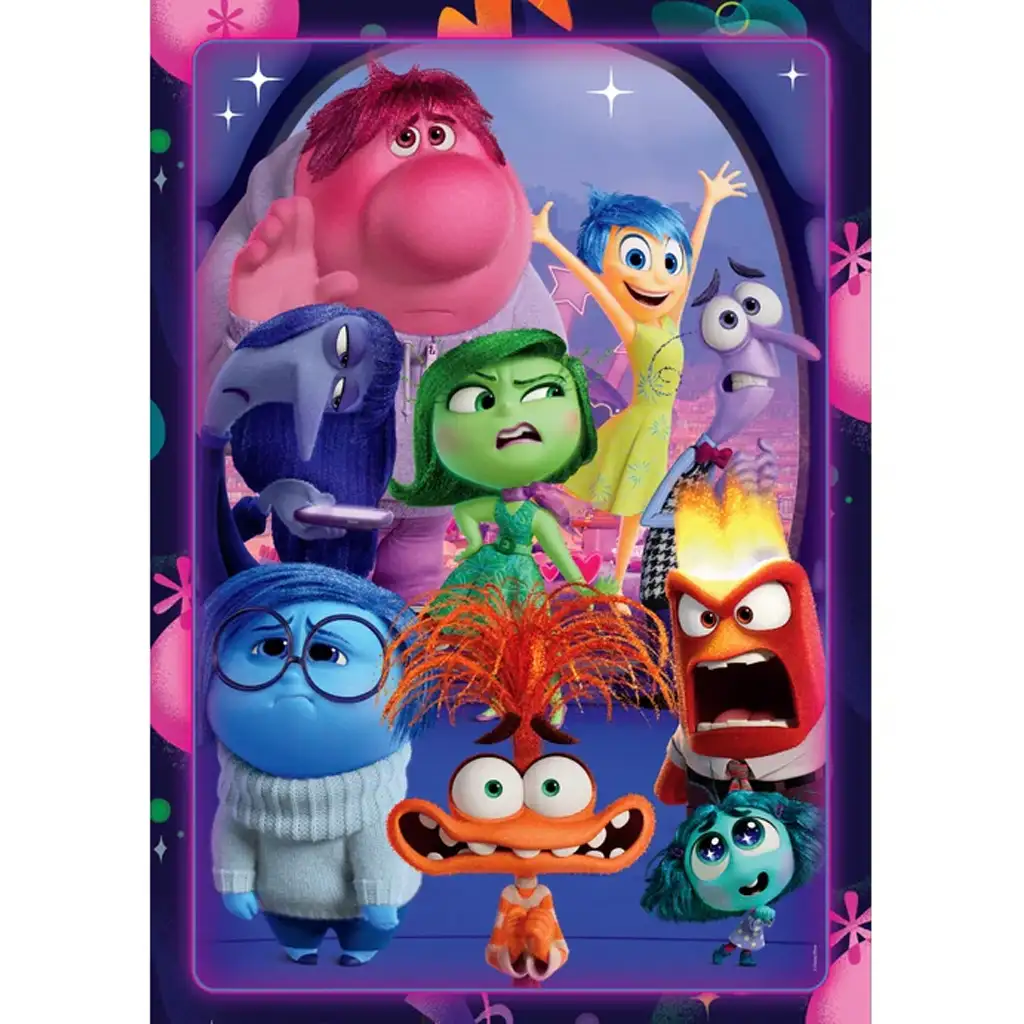 imagen de Inside Out 2 el equipo rompecabezas de 104 piezas - Clementoni 2