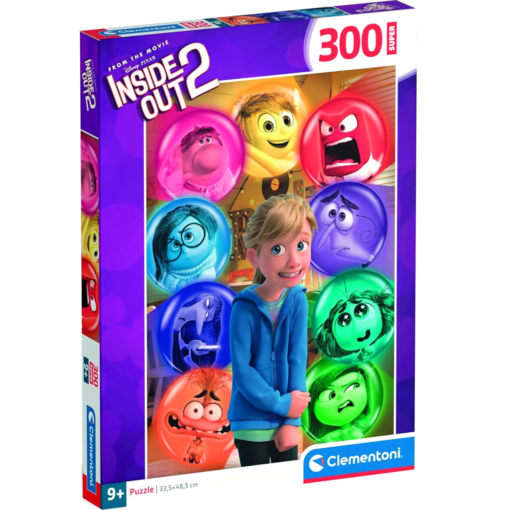 imagen de Inside Out 2 emociones 300 piezas puzzle - Clementoni 1