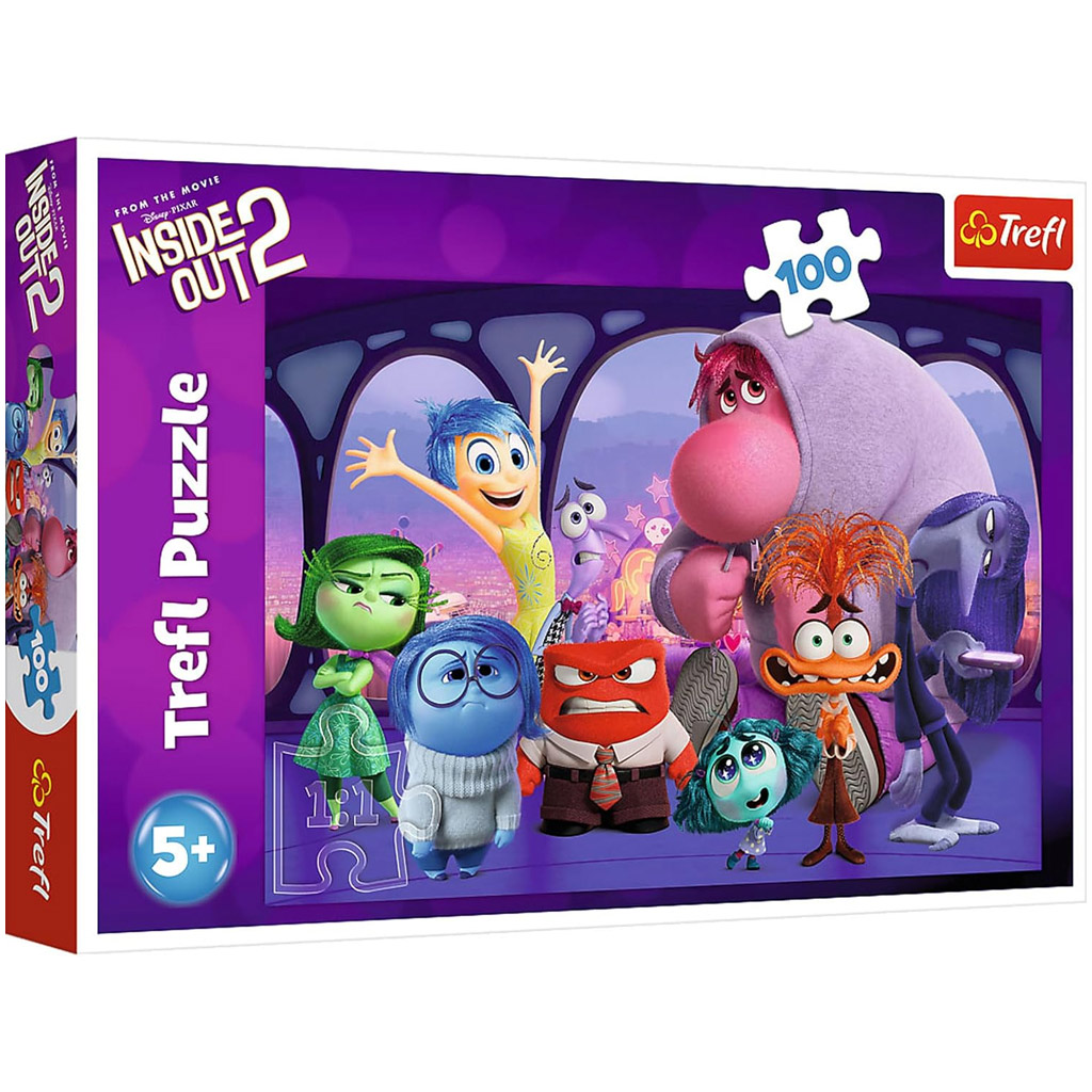imagen de Inside Out 2 rompecabezas de 100 piezas - Trefl 1