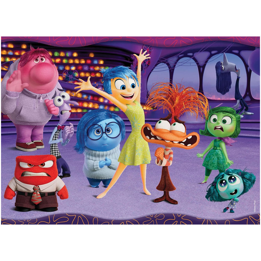 imagen de Intensamente 2 2 en 1 48 piezas puzzle y libro para colorear 35x25cm - Lisciani 2