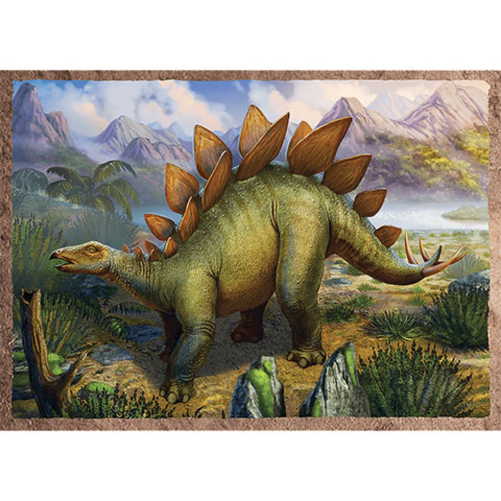 imagen de Interesantes dinosaurios 4 en 1 puzzle - Trefl 2