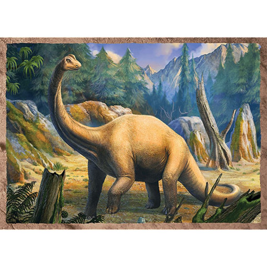 imagen de Interesantes dinosaurios 4 en 1 puzzle - Trefl 4