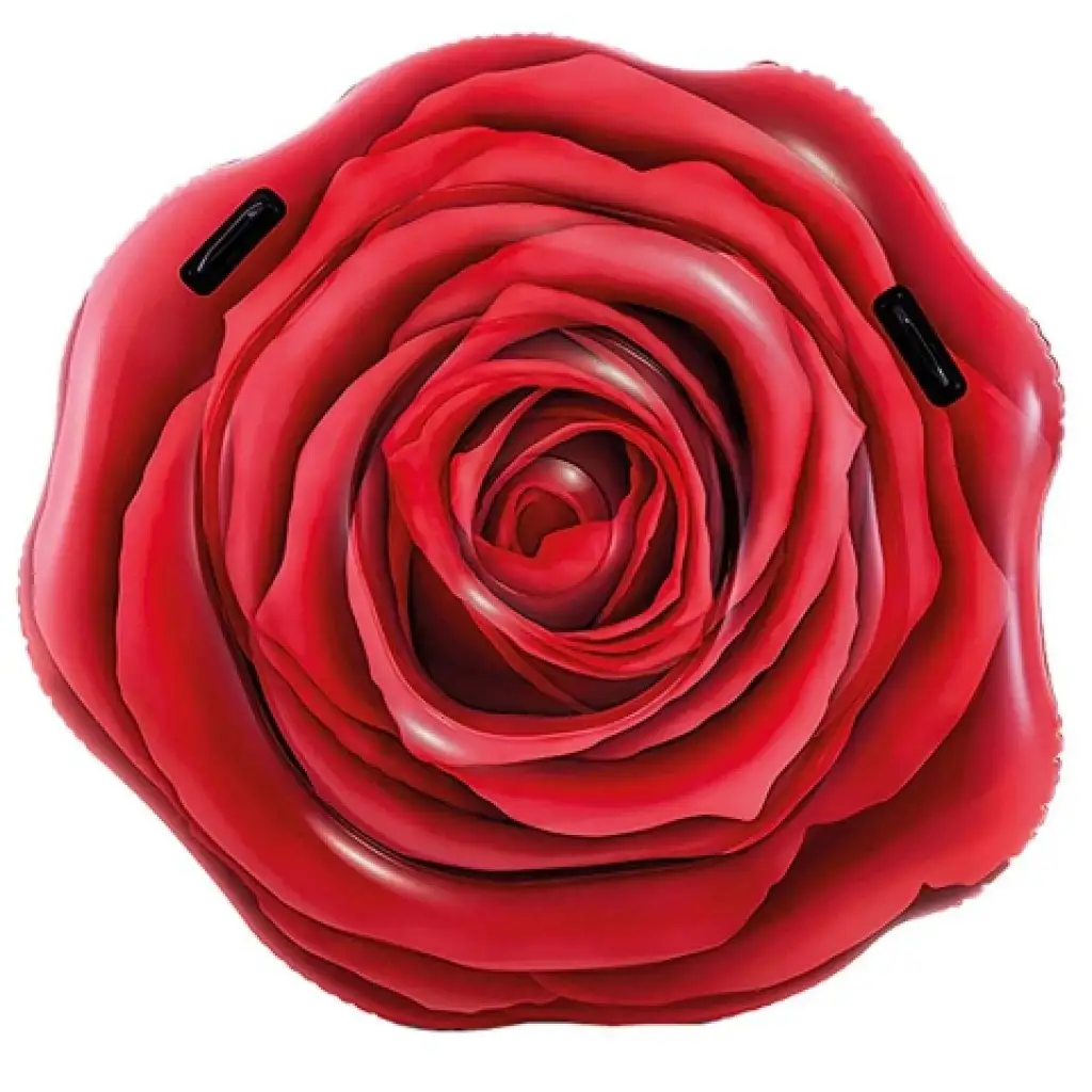imagen de Intex: Colchoneta inflable de goma en forma de rosa roja 137x132cm 1