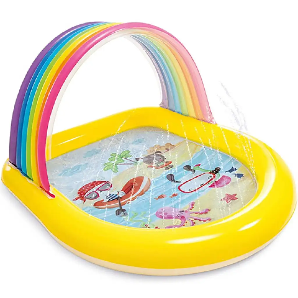 imagen de Intex: Piscina rociadora arcoíris 147x130x86cm 1