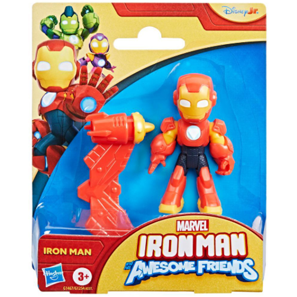 imagen de Iron Man y sus maravillosos amigos – Figura de acción de Iron Man - Hasbro 1