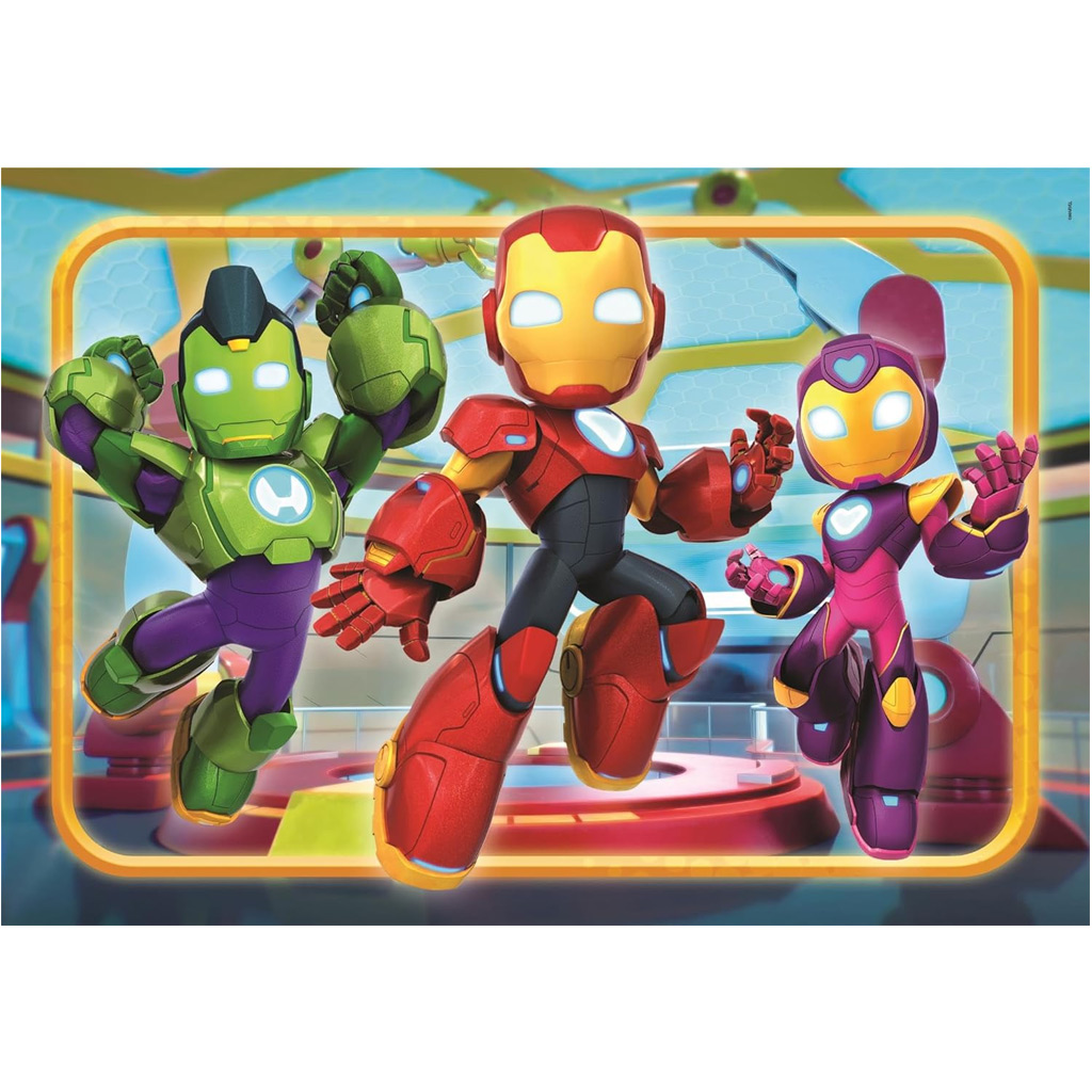 imagen de Iron Man y sus maravillosos amigos rompecabezas de 30 piezas - Clementoni 2
