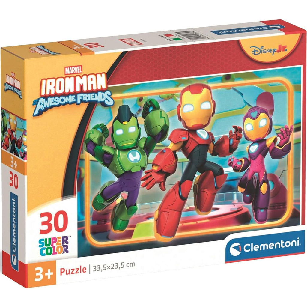 imagen de Iron Man y sus maravillosos amigos rompecabezas de 30 piezas - Clementoni 1