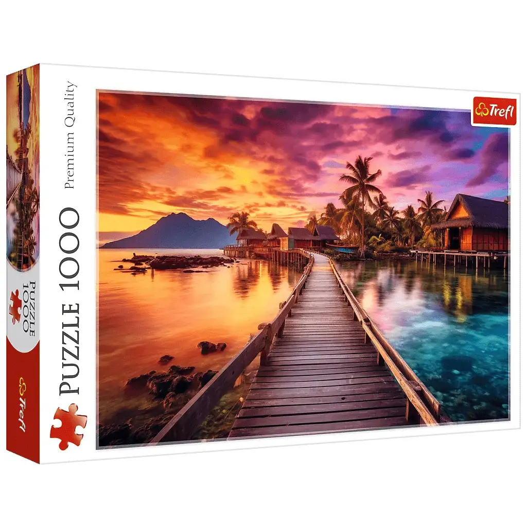 imagen de Isla del Paraíso puzzle de 1000 piezas – Trefl 1