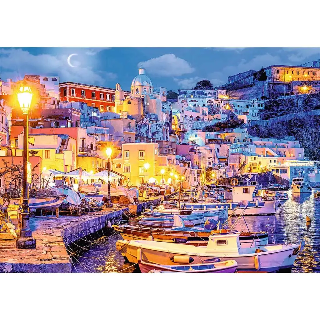 imagen de Isla Procida, Italia rompecabezas HQ de 1000 piezas - Trefl 2