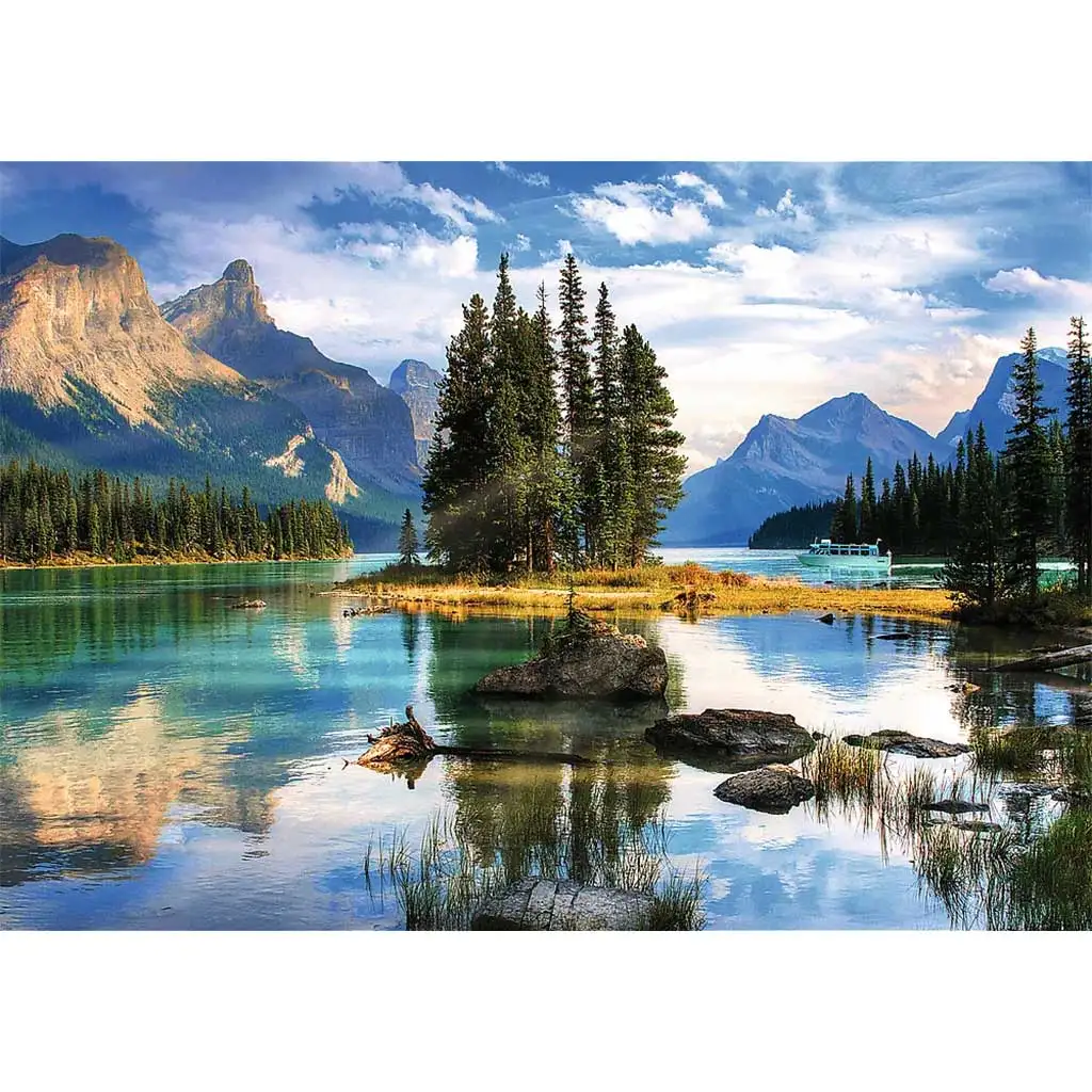 imagen de Isla Spirit, Canadá rompecabezas premium de 1000 piezas - Trefl 2