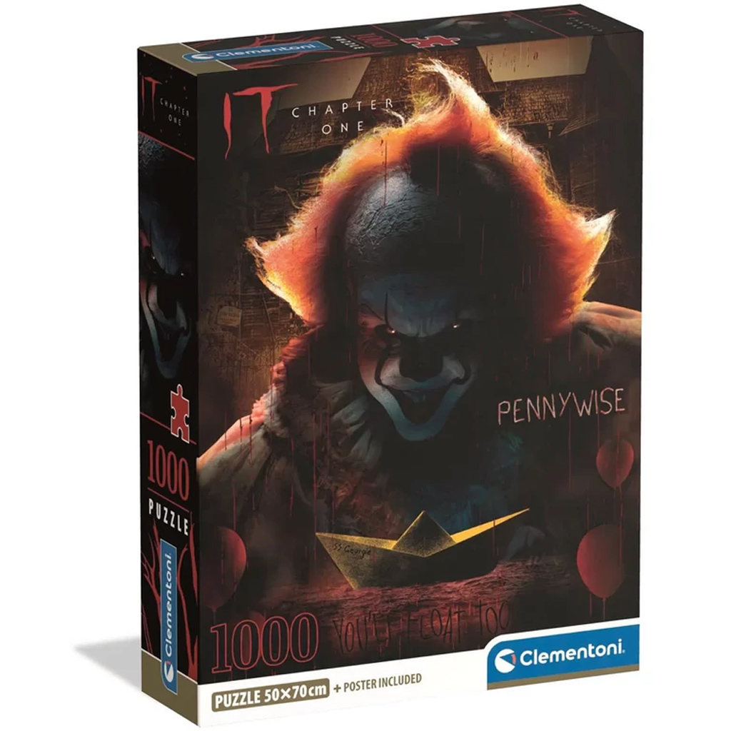 imagen de IT – Puzzle de 1000 piezas – Clementoni 1