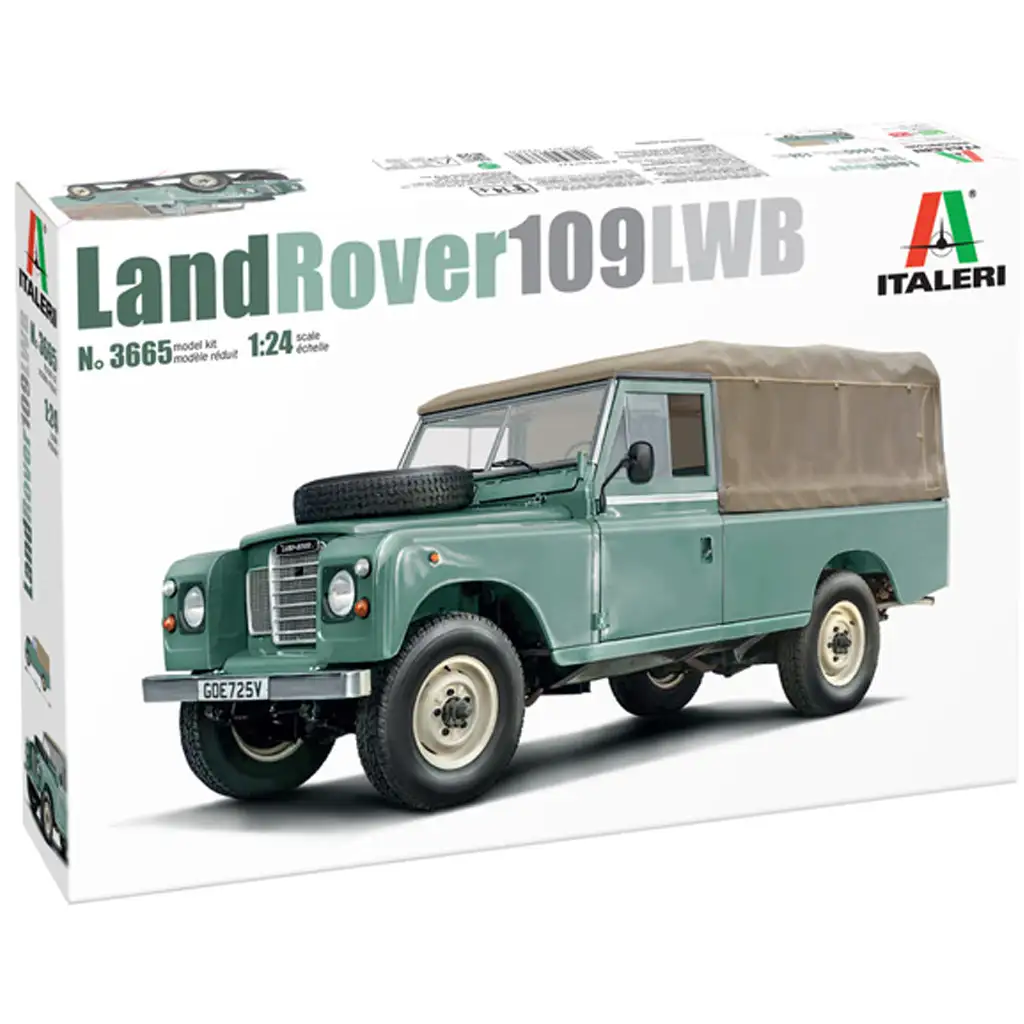imagen de Italeri 1/24 Land Rover 109 LWB todoterreno maqueta 1