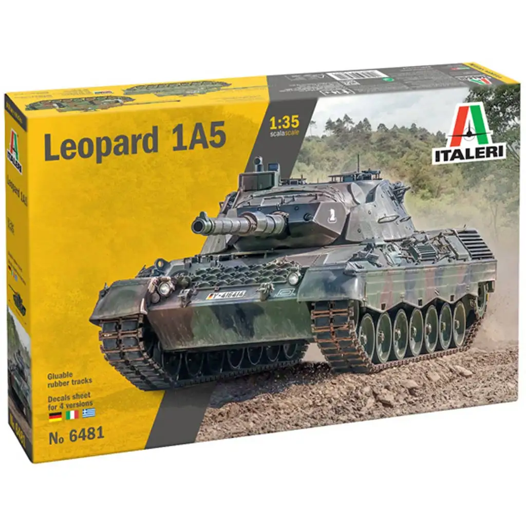 imagen de Italeri 1/35 Leopard 1A5 tanque modelo 1