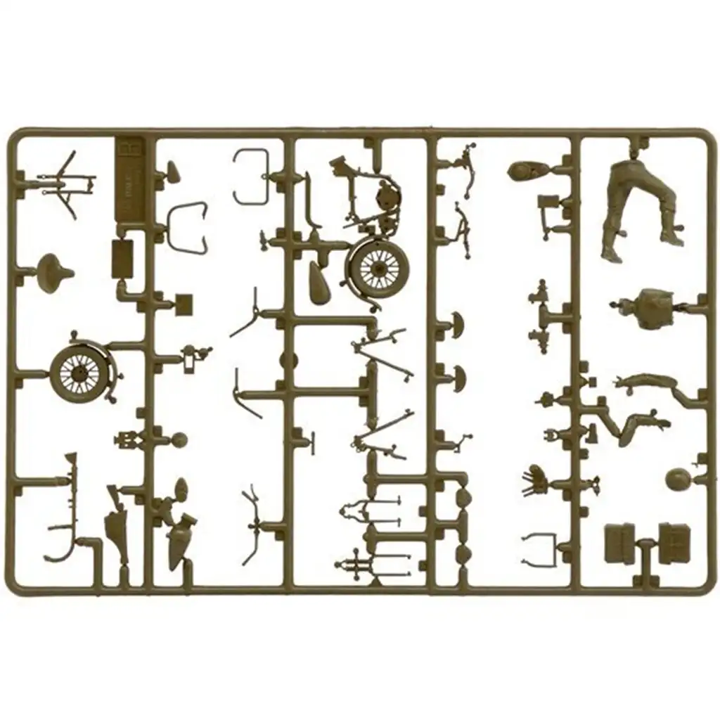 imagen de Italeri 1/35 Motocicletas U.S. 2db modelo de motocicleta militar 3