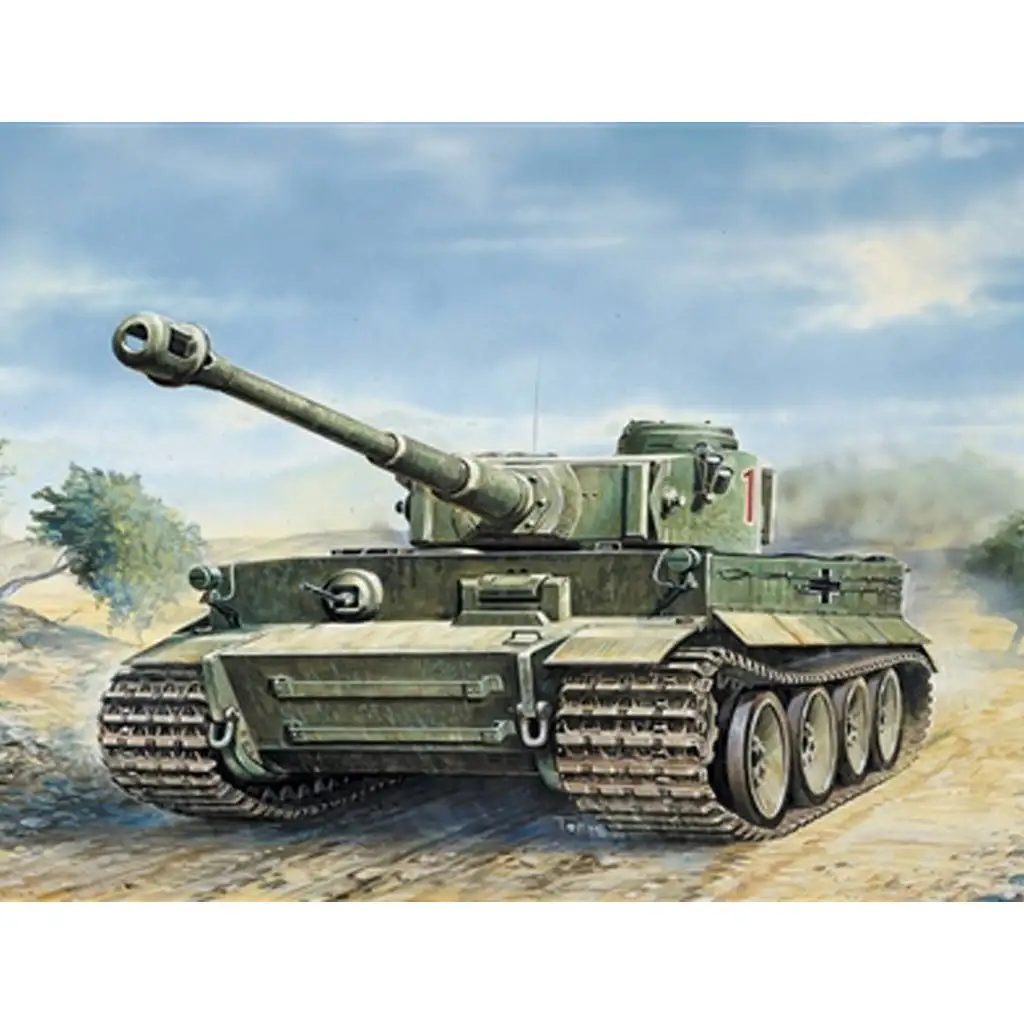 imagen de Italeri: 1/35 Pz.Kpfw. VI tanque Tigre maqueta 7