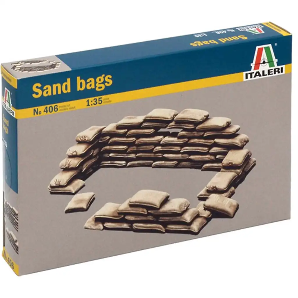 imagen de Italeri 1/35 Sacos de arena diorama set 1