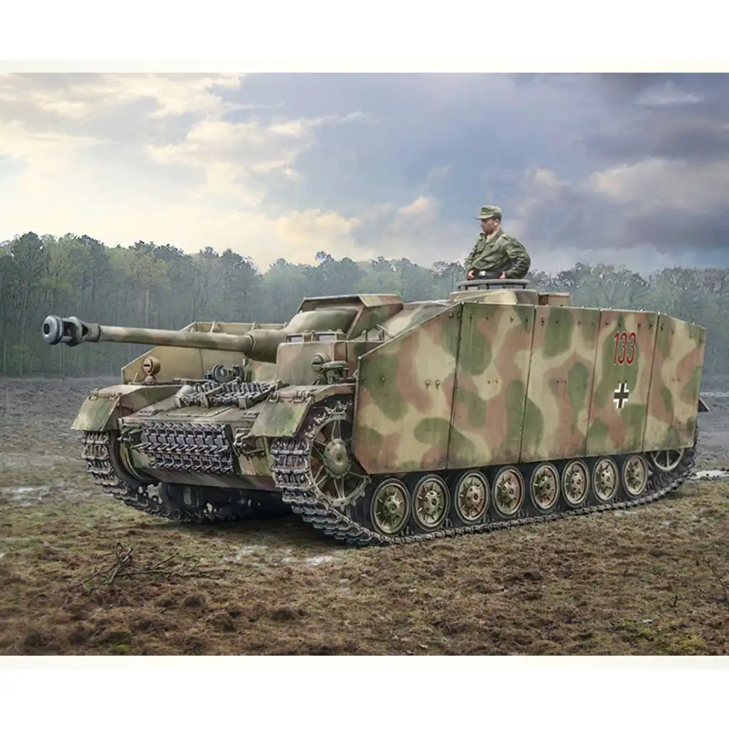 imagen de Italeri 1/35 Sd.Kfz. 167 Sturmgeschütz IV vehículo de asalto maqueta 8
