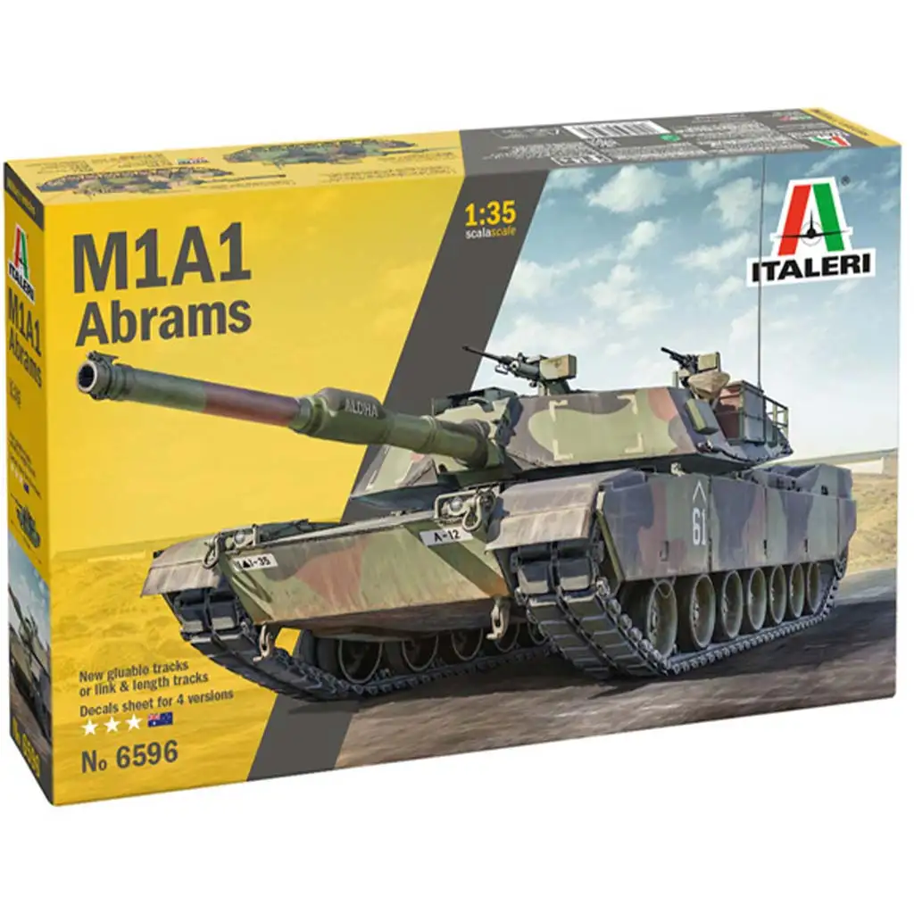 imagen de Italeri 1/35 tanque M1A1 Abrams maqueta 1