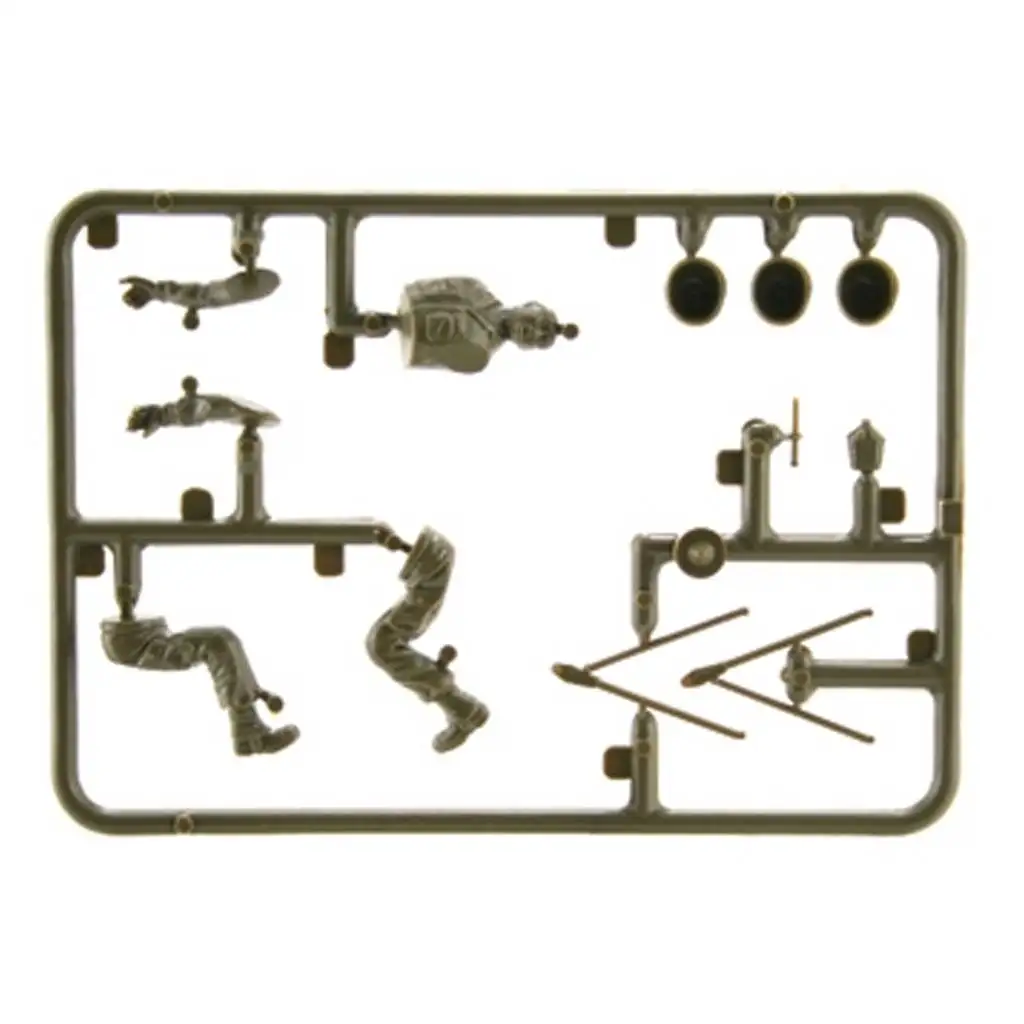imagen de Italeri 1/35 Willys MB jeep militar con remolque modelo 4