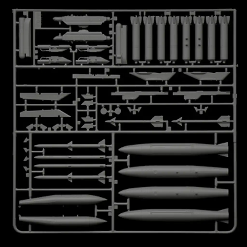 imagen de Italeri 1/48 F-16C Fighting Falcon caza modelo 9