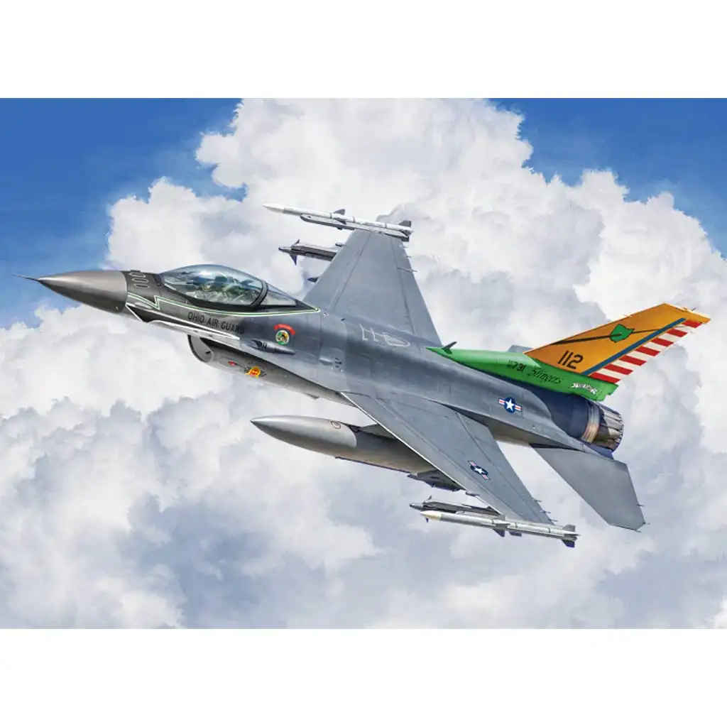 imagen de Italeri 1/48 F-16C Fighting Falcon modelo de avión 9