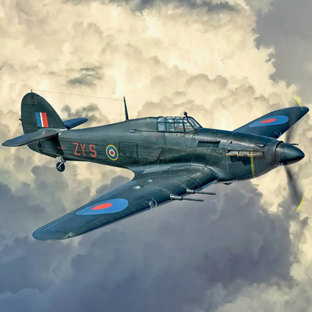 imagen de Italeri 1/48 Hurricane Mk.IIC modelo de avión 9